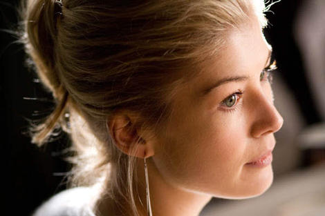 Rosamund Pike may have been showing interest in comic book adaptations of 