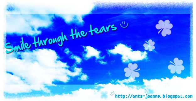 Smile through the tears (: