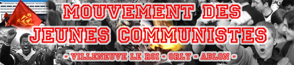 Blog des Jeunes Communistes de Villeneuve le Roi 94
