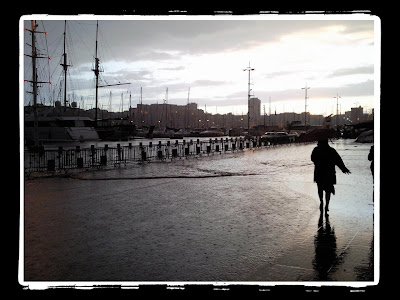 inondation du Vieux port Marseille 