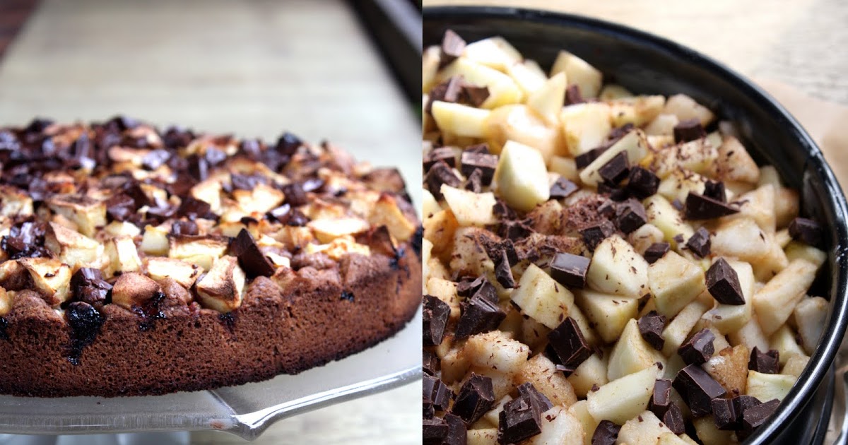 Skinny Zucchini Ābolubumbieru šokolādes kūka