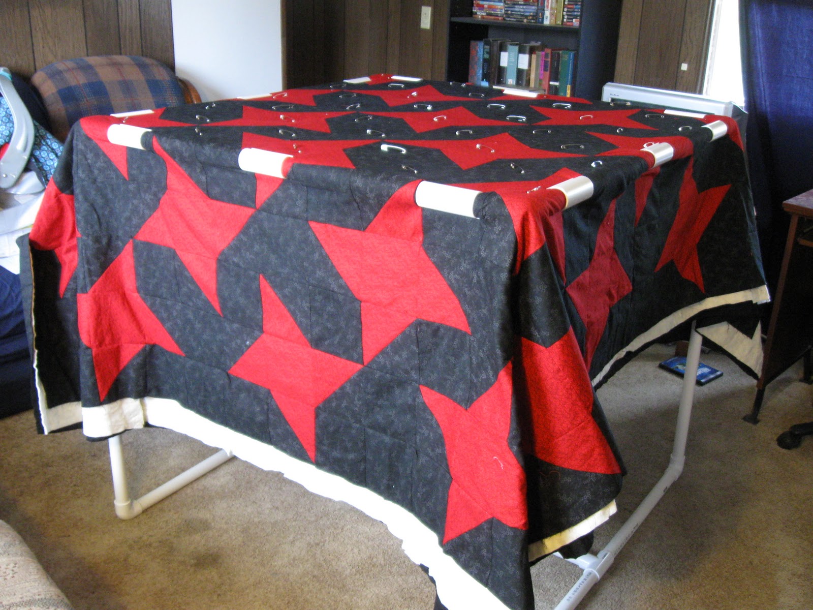 Lehcar Studio PVC Pipe Quilting Frame