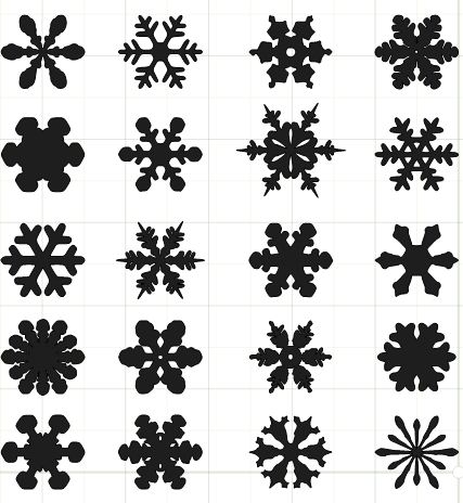 HAPPY2BSCRAPPIN': Snowflakes