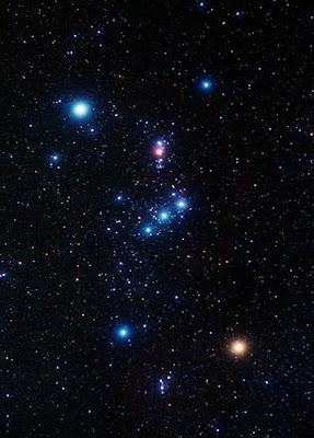 Kelompok bintang Orion menunjukkan arah barat - www.jurukunci.net