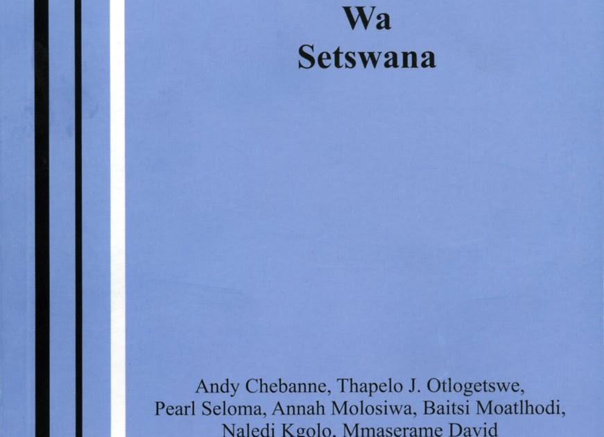 Setswana language puô ya Setswana New Setswana Orthography book