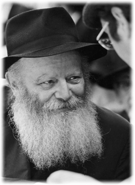 Lubavitcher Rebbe, o líder da nossa geração.