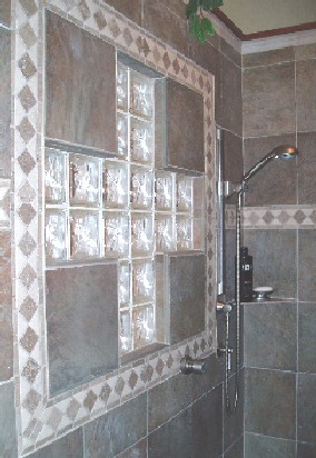 Recycled Tile Backsplash Recycled Tile Backsplash