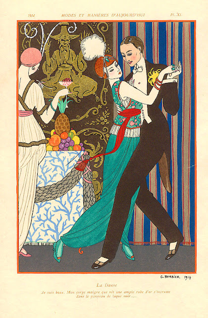 VINTAGE BLOG: Georges Barbier 1914
