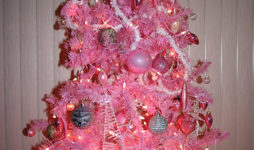 Think Pretty n Pink! Pink Christmas Tree with Pink Lights