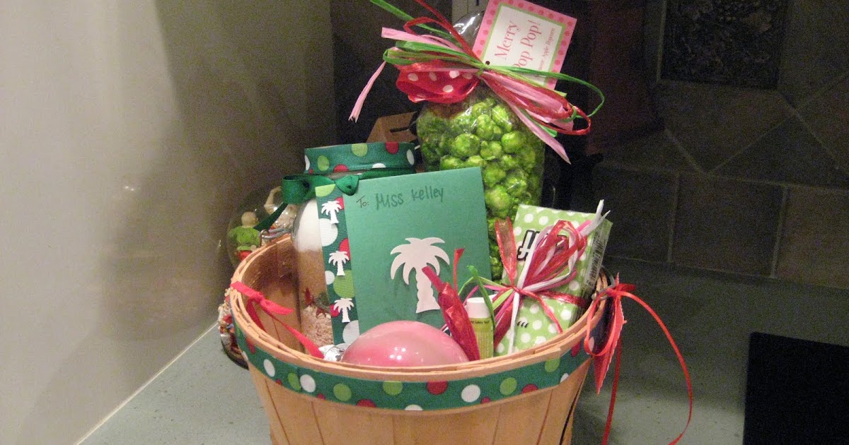 Southern Living Preppy Style Christmas Gift Baskets