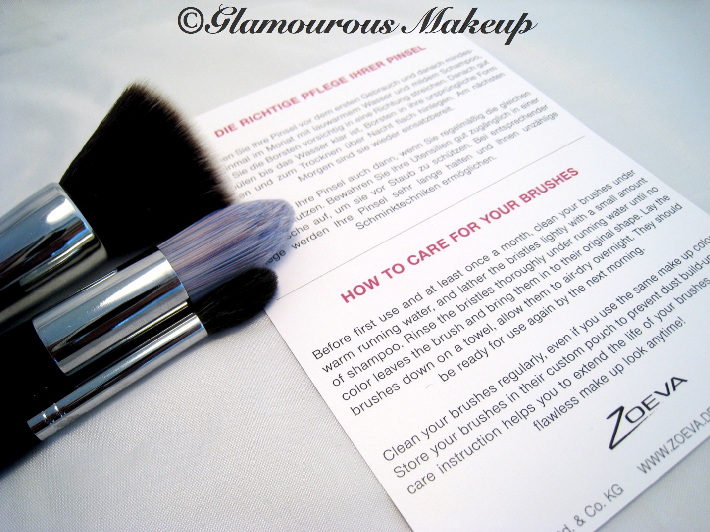 Zoeva Order New Brushes and Lip Crayon Glamorous MakeUp