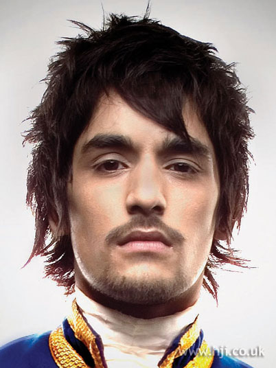 long hair styles men. long