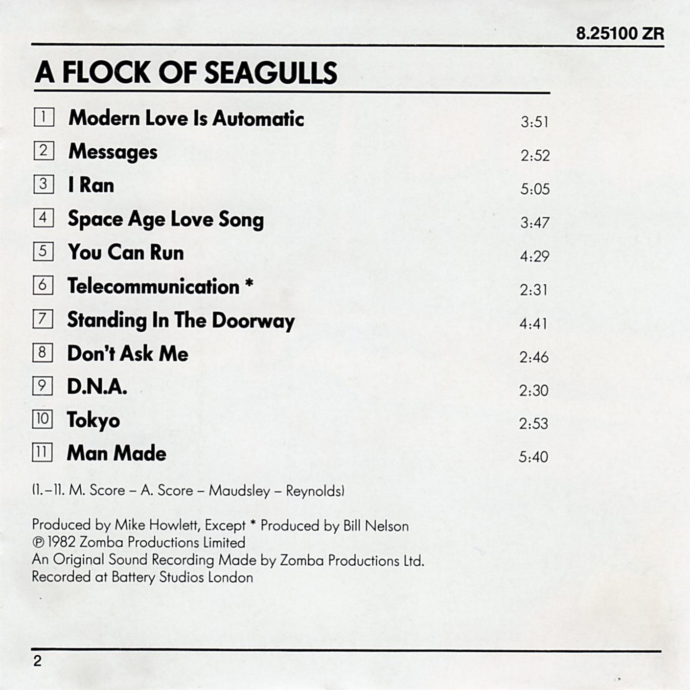 BlogRoddus A Flock Of Seagulls A Flock Of Seagulls (UK 1982)