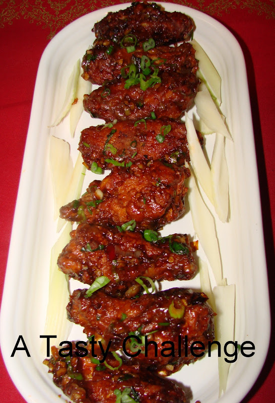 Chicken Wings Indian Style