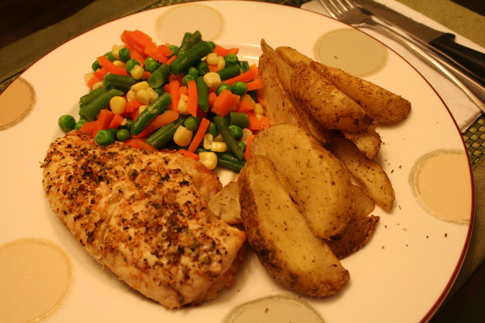 eat free! Simple IC Friendly Baked Oregano Chicken