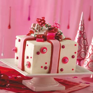 Birthday Present Cake