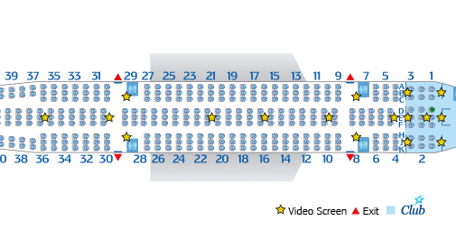 Air Transat Seating Chart A330 200