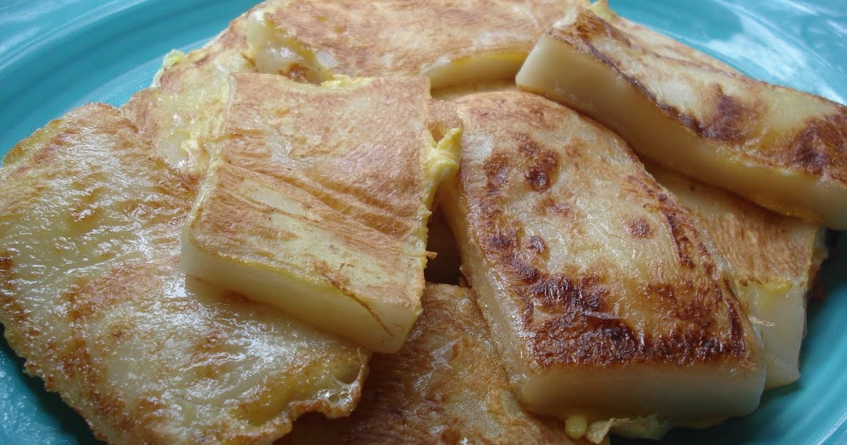 foodesign: tikoy (Chinese sweet steamed cake)