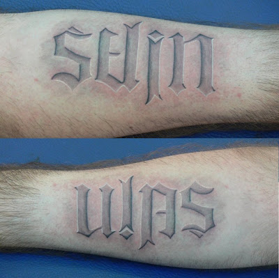 Ambigram Tattoo design