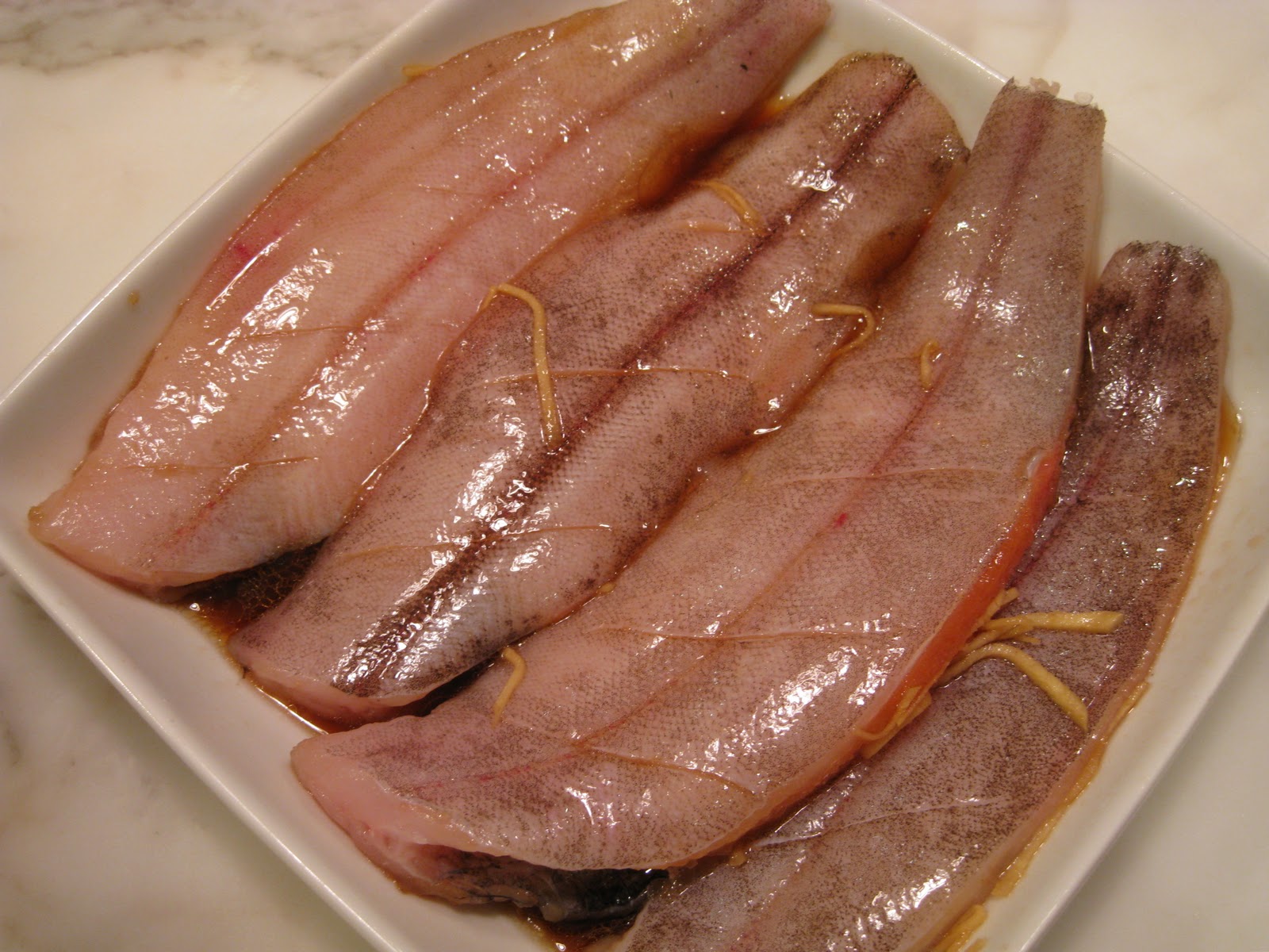 Steamed Ginger and Scallion Rex Sole