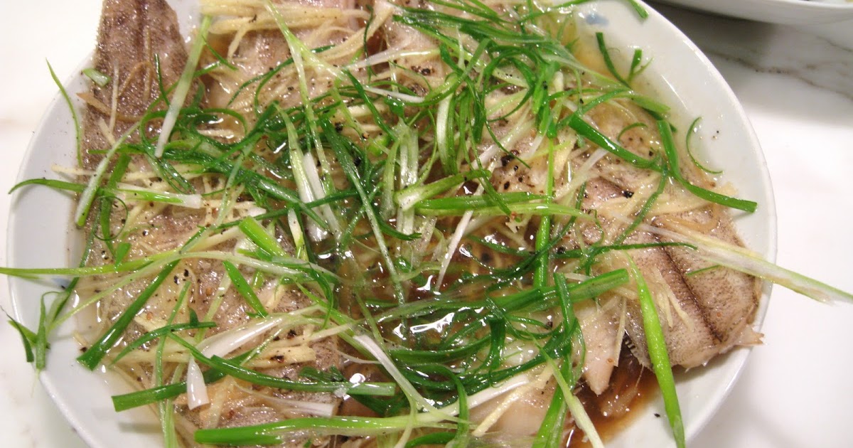 Steamed Ginger and Scallion Rex Sole
