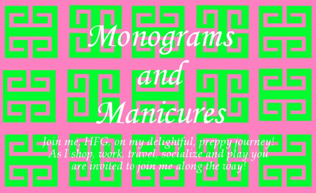 Monograms and Manicures