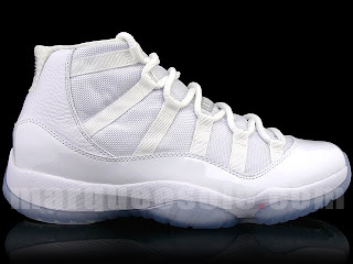 Round Ball: Jordan Retro 11's (ALL WHITE)