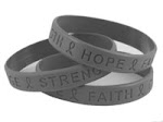 Wrist bands are in!! They are gray (for brain cancer), $2.00 or the amout you would like to give.
