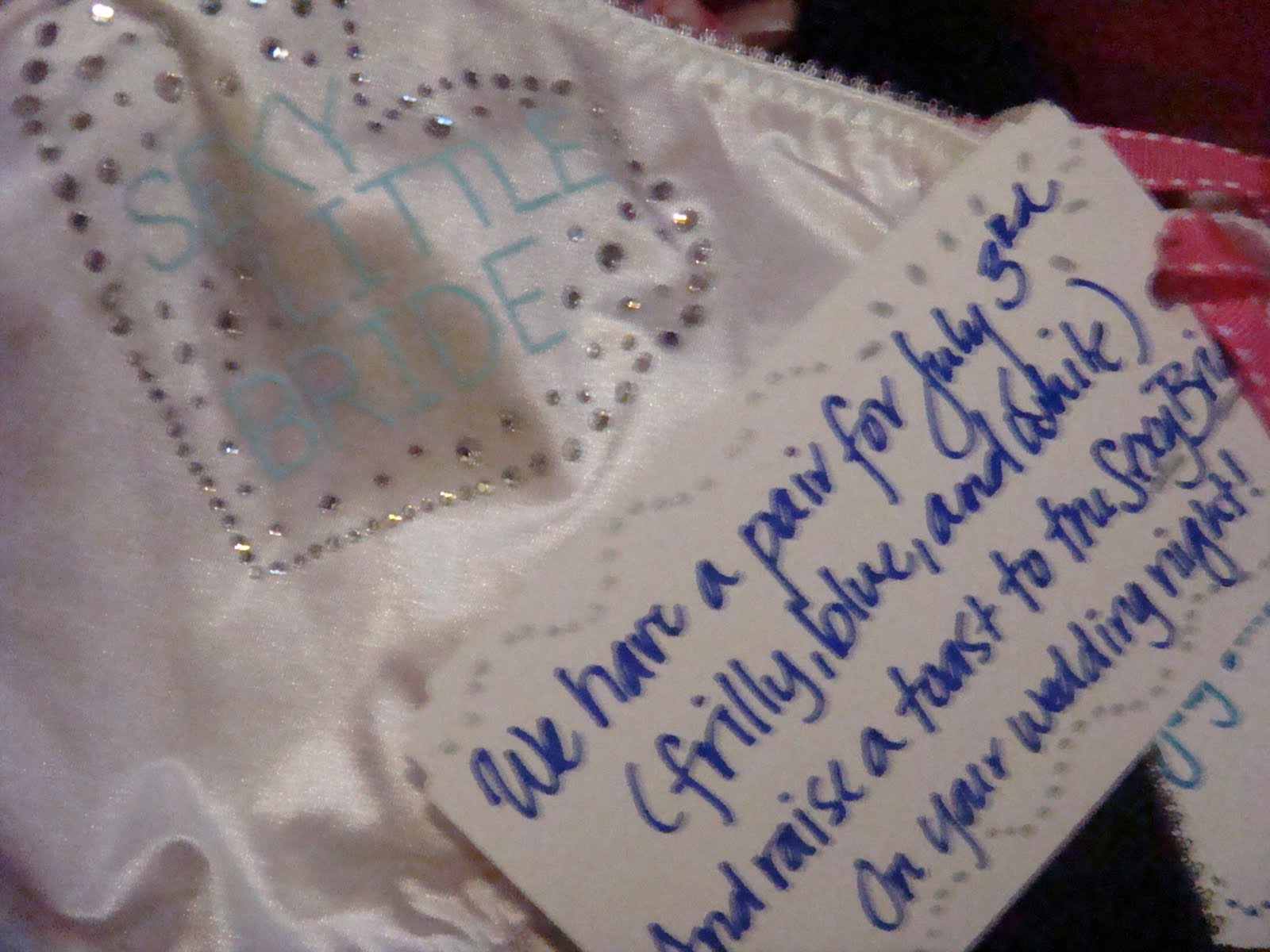 "The Panty Poem" Bridal Shower Gift! Planning Project Wedding Forums