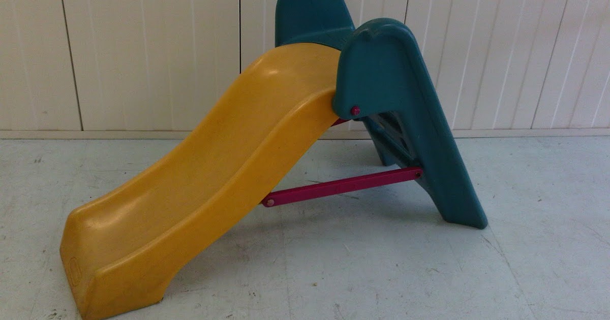 colourful little tikes slide
