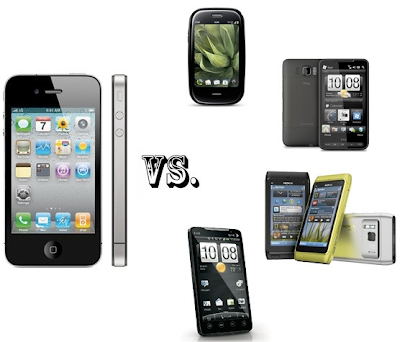 iphone 4g contro smartphone