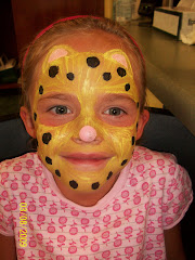 Gracie and her Favorite animal the Cheetah!