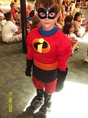 Zach as Mr. Incredible!