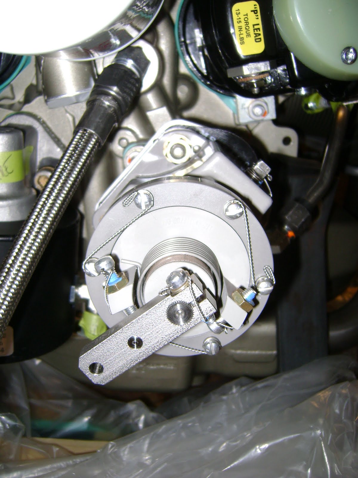 to JT's RV8 Aircraft Factory! MT Prop Governor Installed