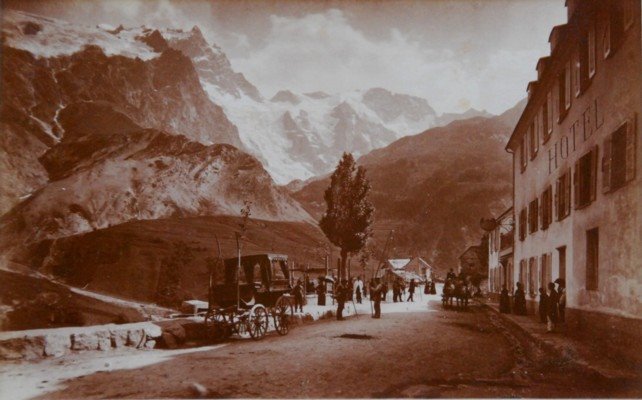 Meije, image zur le site de la bibliothèque Dauphinoise