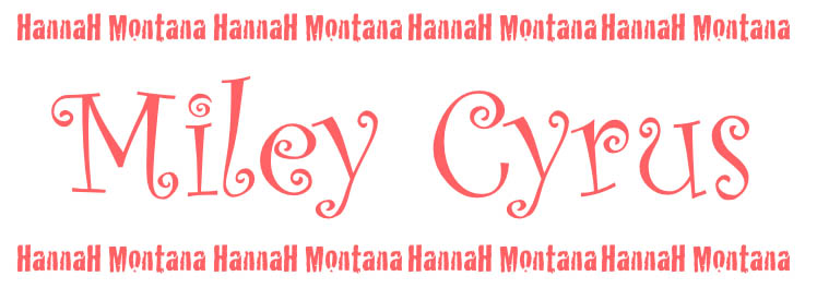 Miley Cyrus/Hannah Montana Fan Club