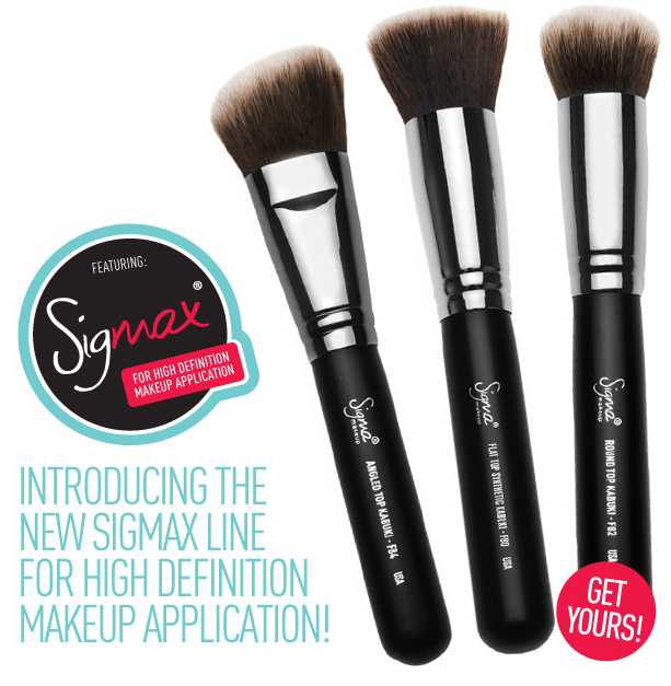 Productrater! Sigma Makeup New HighDefinition Brushes