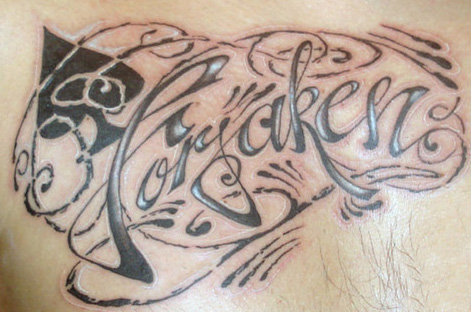  slayer'' are just a few of the countless tattoo lettering styles.