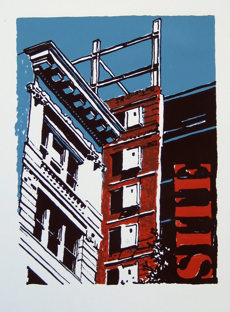 Catherine Mackey Art News My First Screen Print