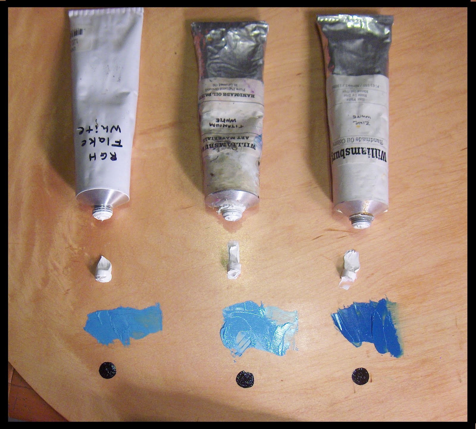 BEYOND THE ARTIST'S WAY by julie susanne White Oil Paint, Final Layers