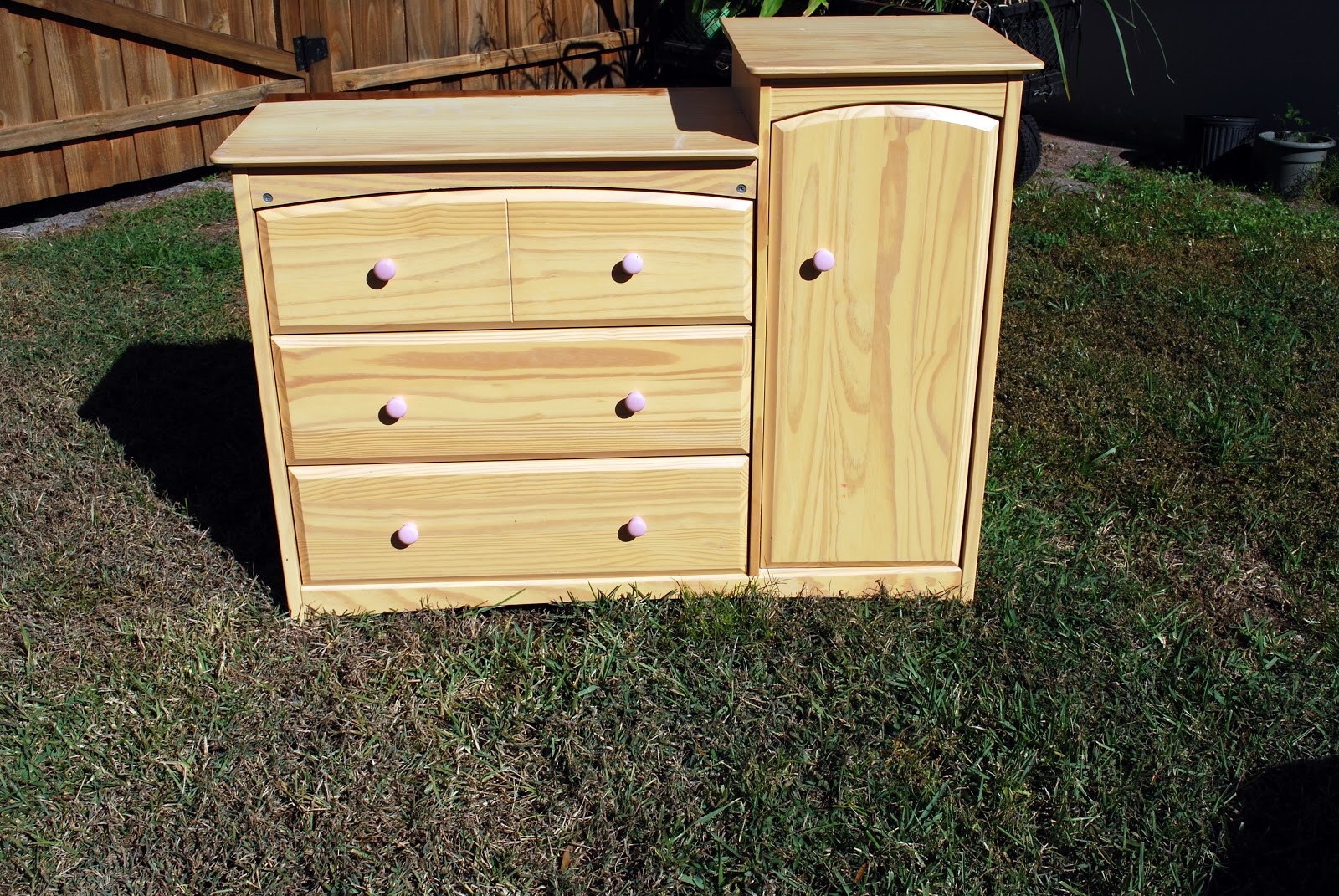 Kara's Korner Refinishing a Melamine Changing Table