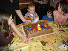 Hayden Blowing out Candles