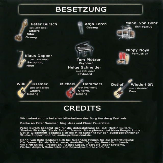 Bröselmaschine - 2008 - Live credits