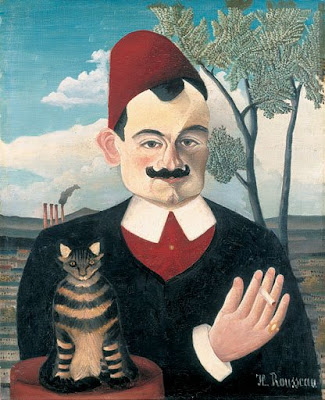 El caballero y su gato