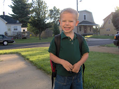 Josiah's First Day of School