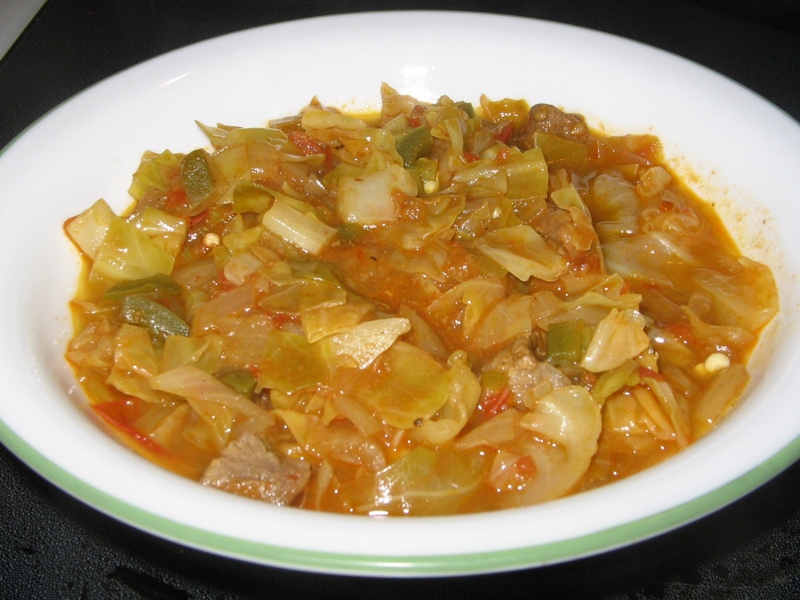 Баранина с капустой