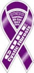 Cure Cystic Fibrosis Car Magnet