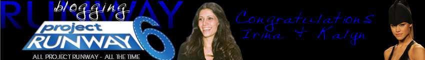 Blogging Project Runway - The Original Project Runway Fan Blog