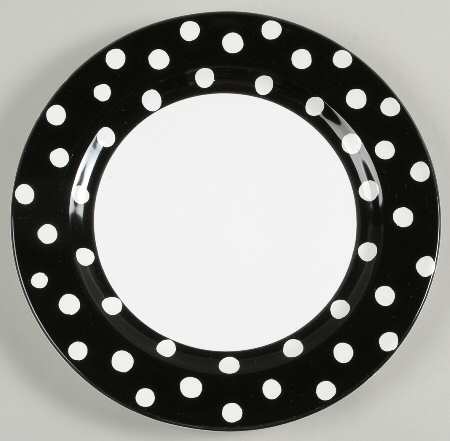 polka dot dishes