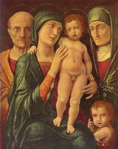 The Holy Family - Andrea Mantegna
